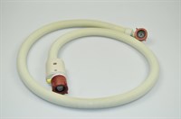 Aqua-stop inlet hose, AEG washing machine - Gray