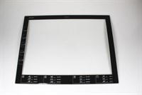 Oven door glass, AEG cooker & hobs - 402 mm x 524 mm (inner glass)