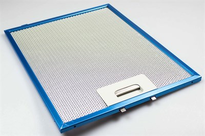 Metal filter, Blomberg cooker hood - 9 mm x 298 mm x 239 mm