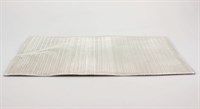 Metal filter, Siemens cooker hood - 2,5 mm x 445 mm x 290 mm (excl. filter support)