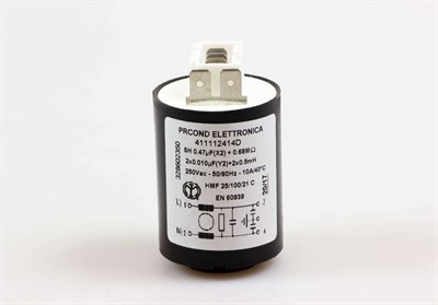 Interference capacitor, Schulthess dishwasher