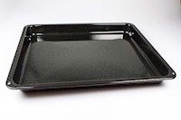 Oven baking tray, Husqvarna-Electrolux cooker & hobs - 39 mm x 466 mm x 385 mm 