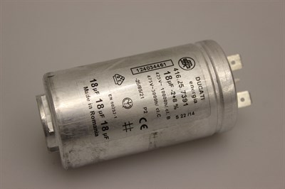Start capacitor, AEG washing machine - 18 uF