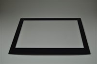 Oven door glass, AEG cooker & hobs - 5 mm x 503 mm x 396 mm (inner glass)