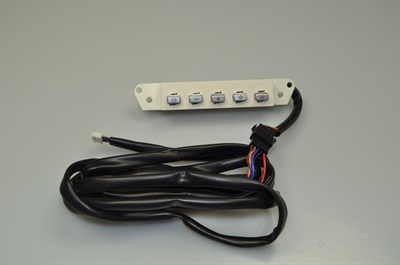 PCB (printed circuit board), Asko cooker hood (flat rectangular buttons)
