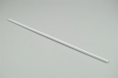 Glass shelf trim, Fagor fridge & freezer - 7 mm x 468 mm x 128 mm (above crisper)