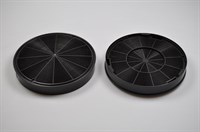 Carbon filter, Progress cooker hood - 195 mm (2 pcs)