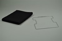 Carbon filter, Ikea cooker hood - 180 mm x 220 mm (Long Life)