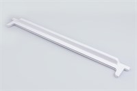 Glass shelf trim, Cylinda fridge & freezer - 21 mm x 490 mm x B:54 mm / A:27 mm (rear)