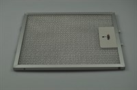 Metal filter, Gorenje cooker hood - 8 mm x 248 mm x 222 mm