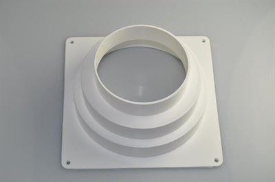 Ducting wall plate, universal cooker hood - 175 mm x 175 mm