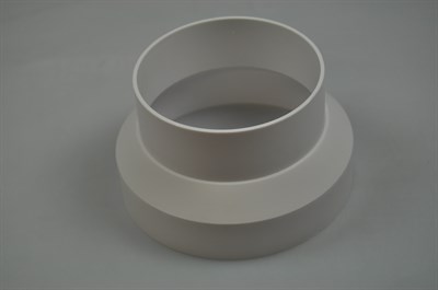 Reduction flange, universal cooker hood - 95 mm - 124 mm (125 - 95 mm)