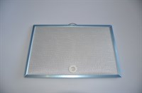 Metal filter, Rosenlew cooker hood - 8  mm x 353 mm x 235 mm